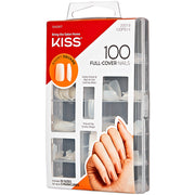 Kiss False Nails - Full Cover Short Square Nails (Angled Shot 2)